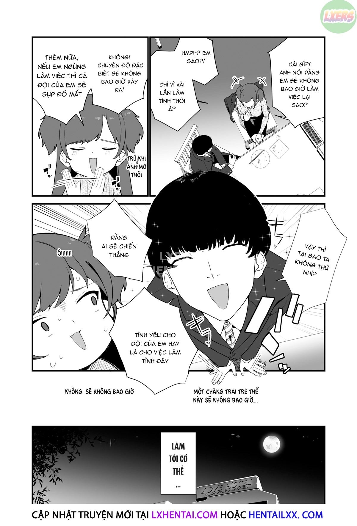 Đọc truyện hentai Bà sếp ngỗ ngược của tôi là một đứa chết nhát - Oneshot