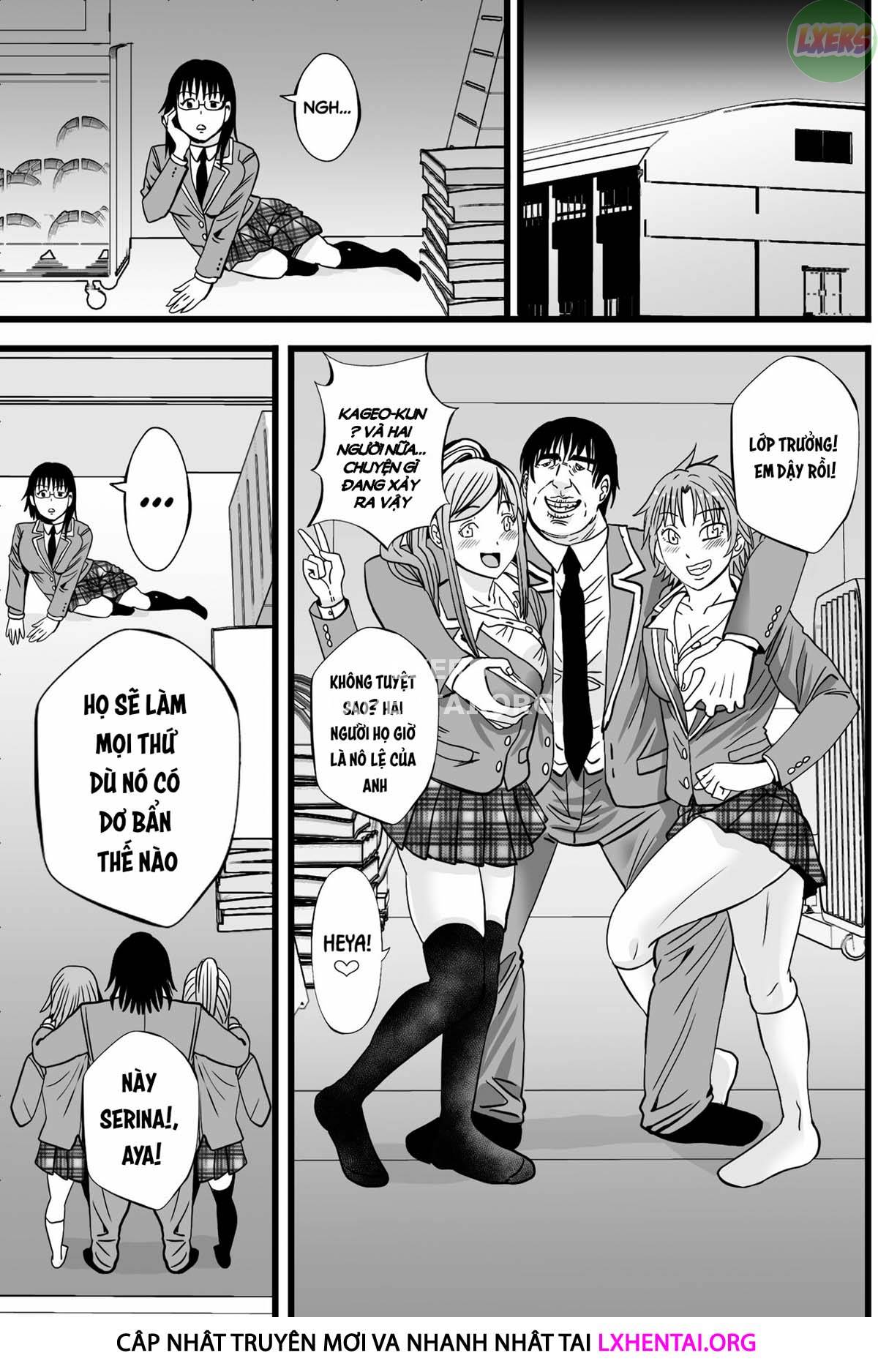 Đọc truyện hentai Chinh phục học viện thôi miên toàn gái - Oneshot