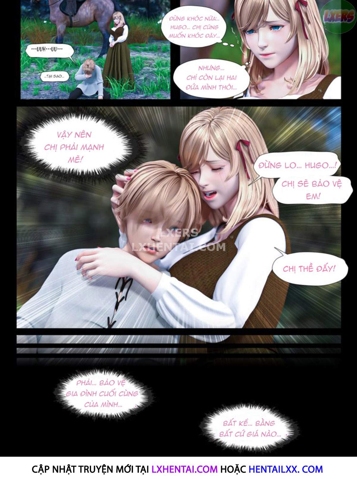 Đọc truyện hentai The Rose Fall Into Darkness - Chap 2
