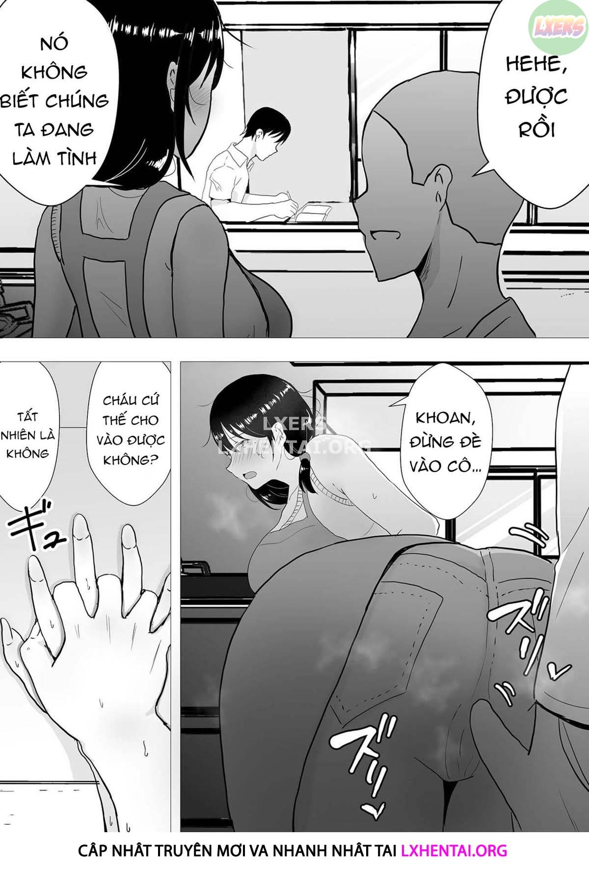 Đọc truyện hentai Người mẹ yêu quý của tôi, cô bạn gái ngốc nghếch của tôi - Chap 2