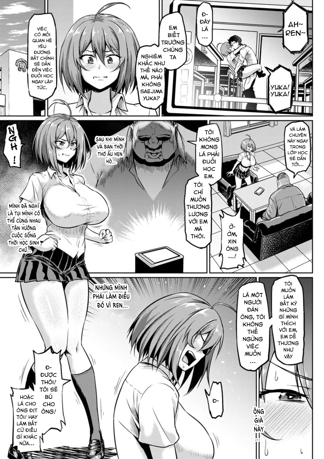 Đọc truyện hentai NTR na Sekai - Chap 1
