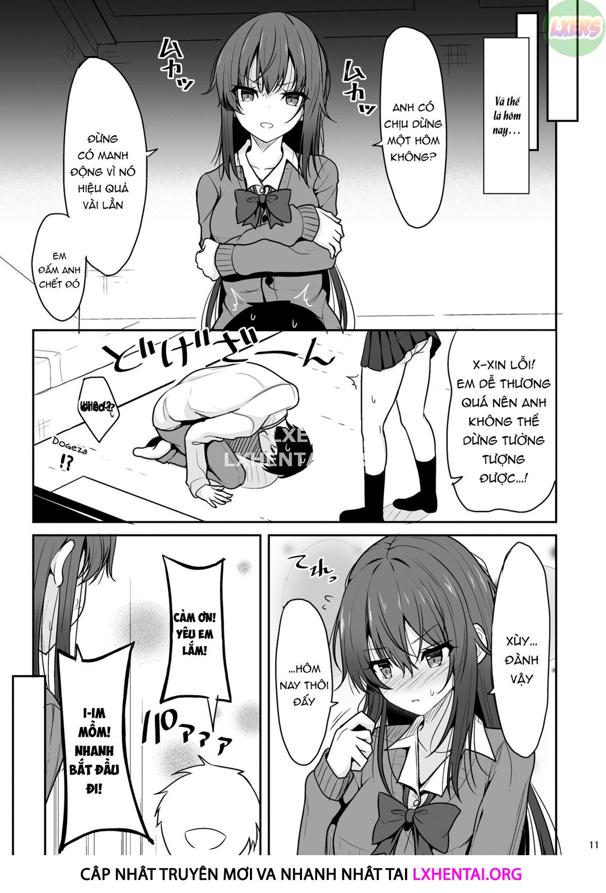 Đọc truyện hentai Mitame ga Kitsume na Kanojo o Kaihatsu shite Kozukuri suru made - Oneshot