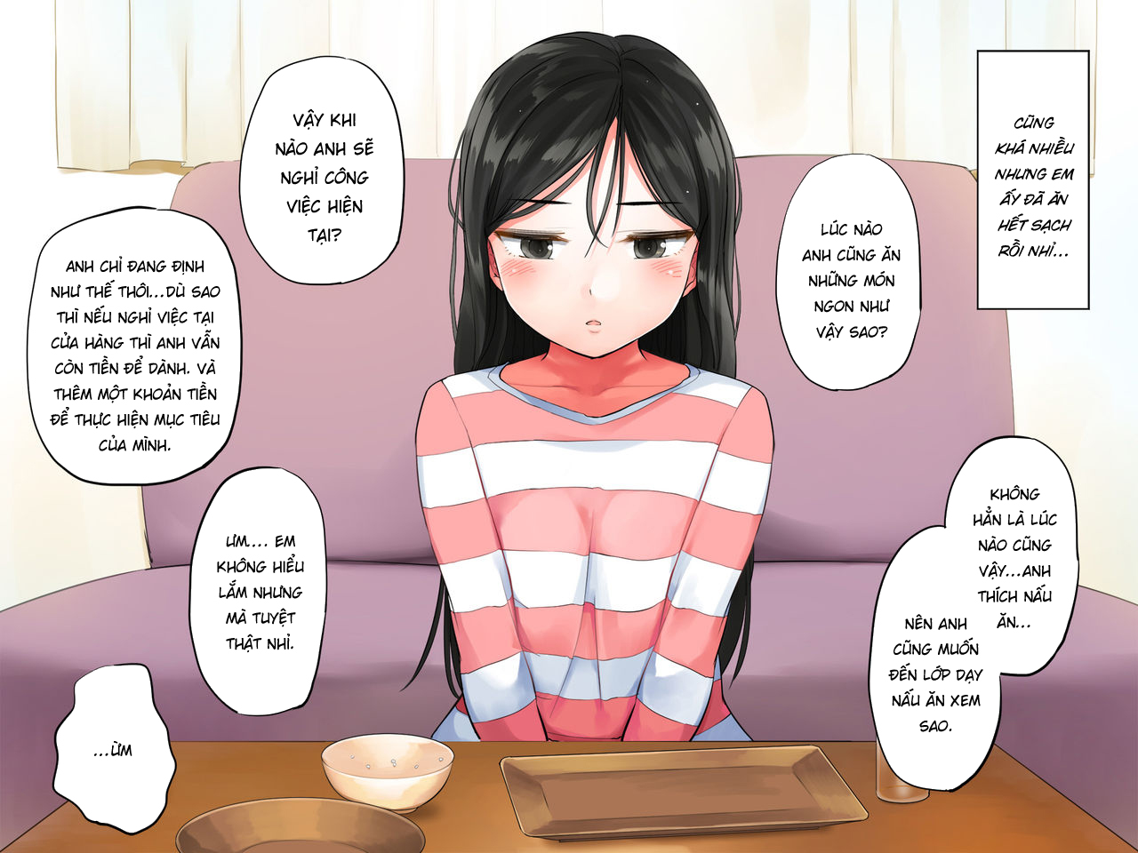 Đọc truyện hentai Khi tôi bế cô gái gầy gò của mình lên, cô ấy ướt sũng - Part 2