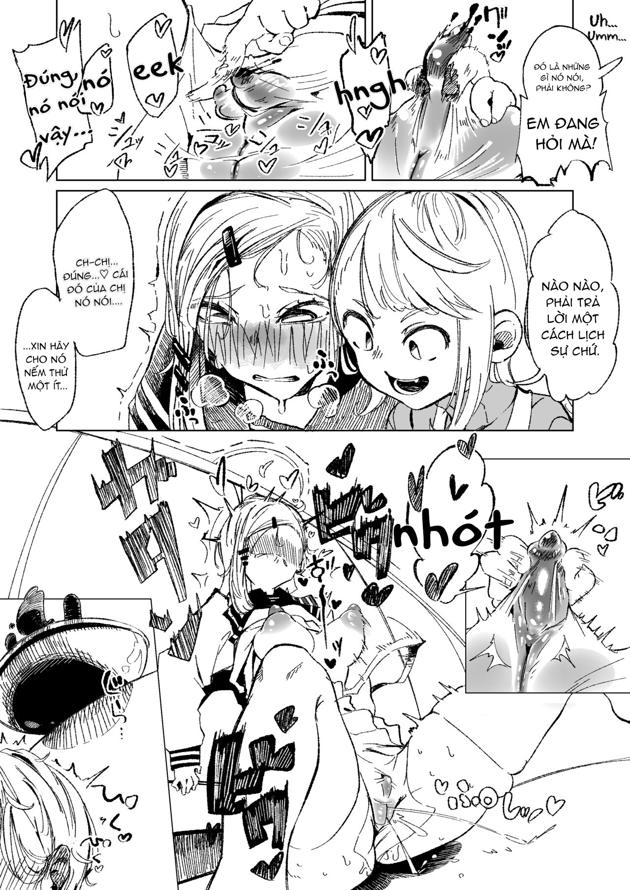 Đọc truyện hentai Ăn sô cô la cho lắm vô - Oneshot