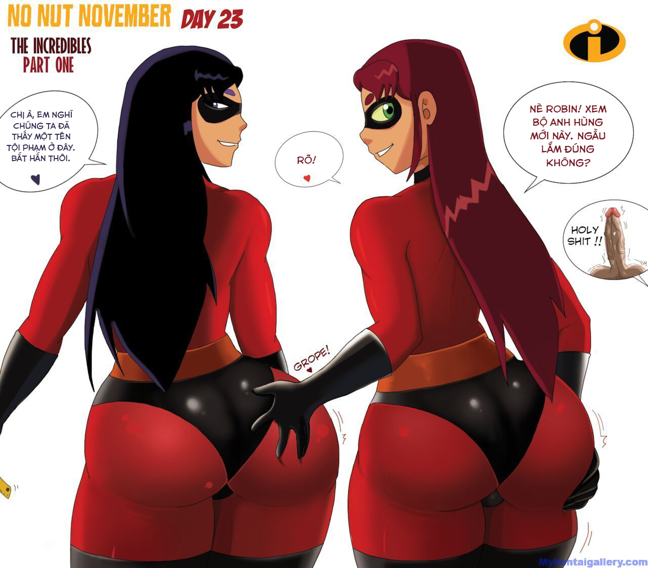 Đọc truyện hentai Teen Titan - No Nut November - Oneshot