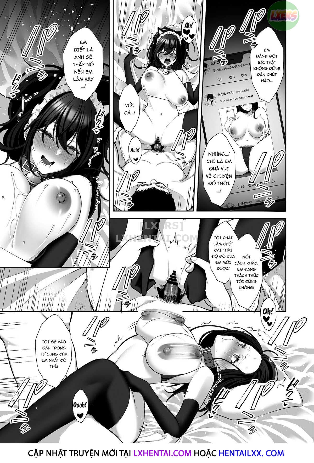 Đọc truyện hentai An Office Lady's Behind The Scenes Masochistic Onahole Training Chap 1