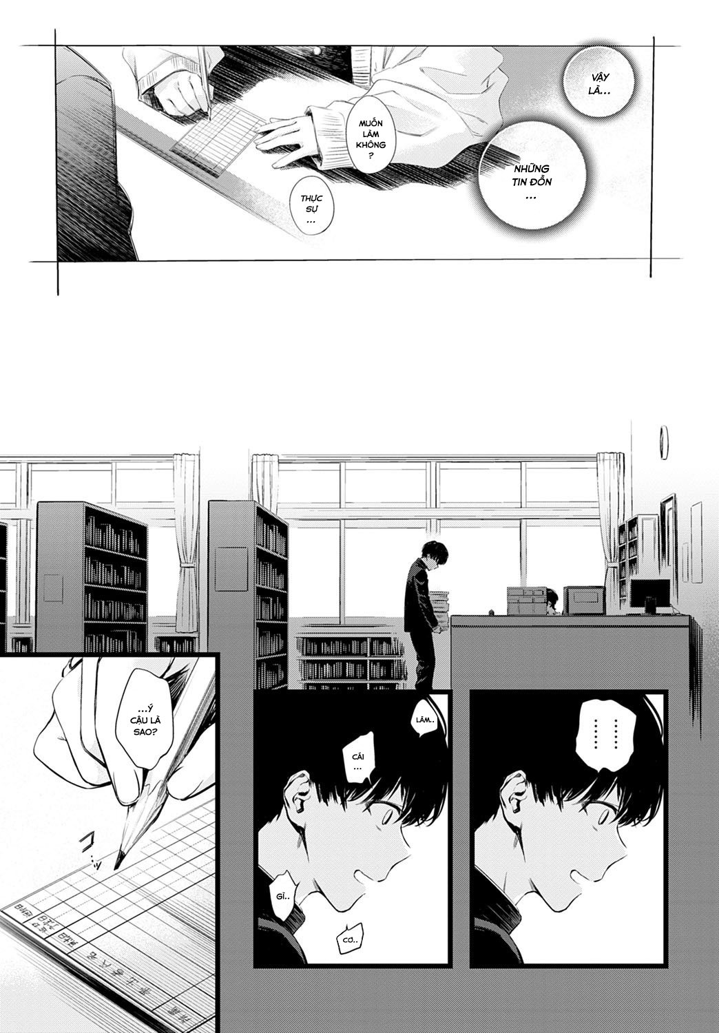 Đọc truyện hentai Toshoiin-san no Ura Menu - Oneshot