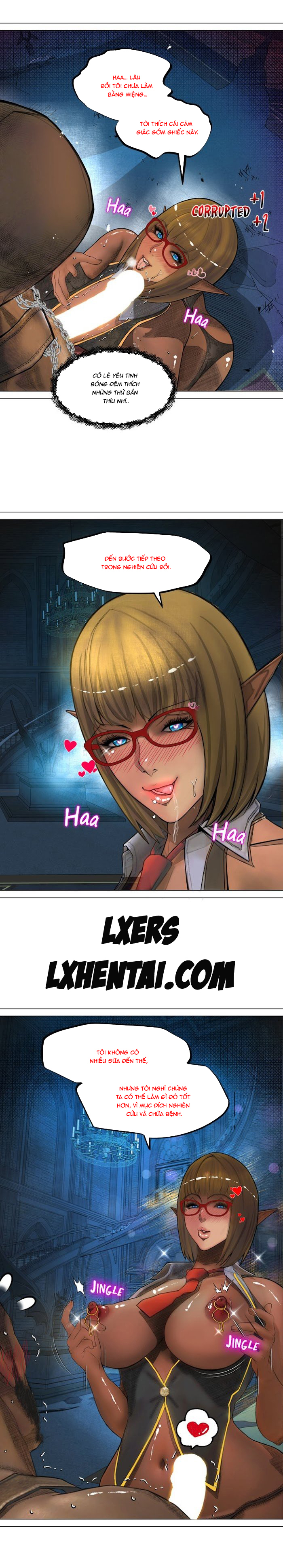 Đọc truyện hentai Nữ Hoàng Dark Elf Và Nô Lệ Orc - Chap 8