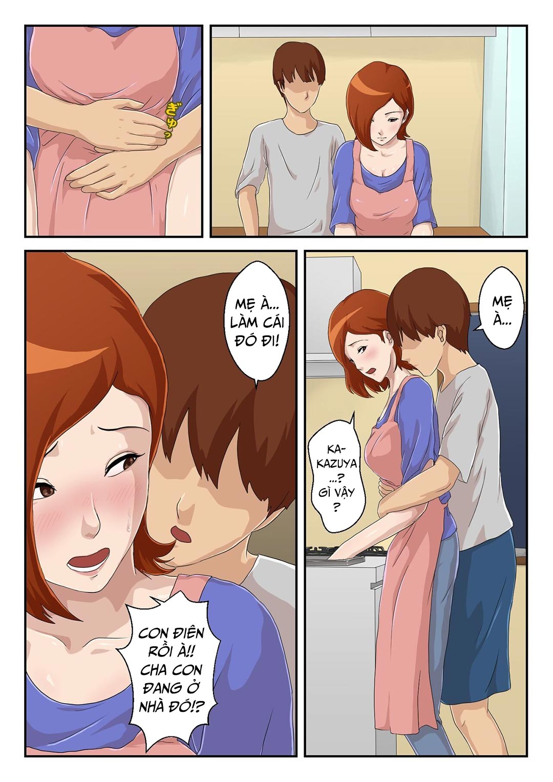 Đọc truyện hentai Bắt gặp mẹ sử dụng cùng app hẹn hò!!! - Chap 2 - [END]