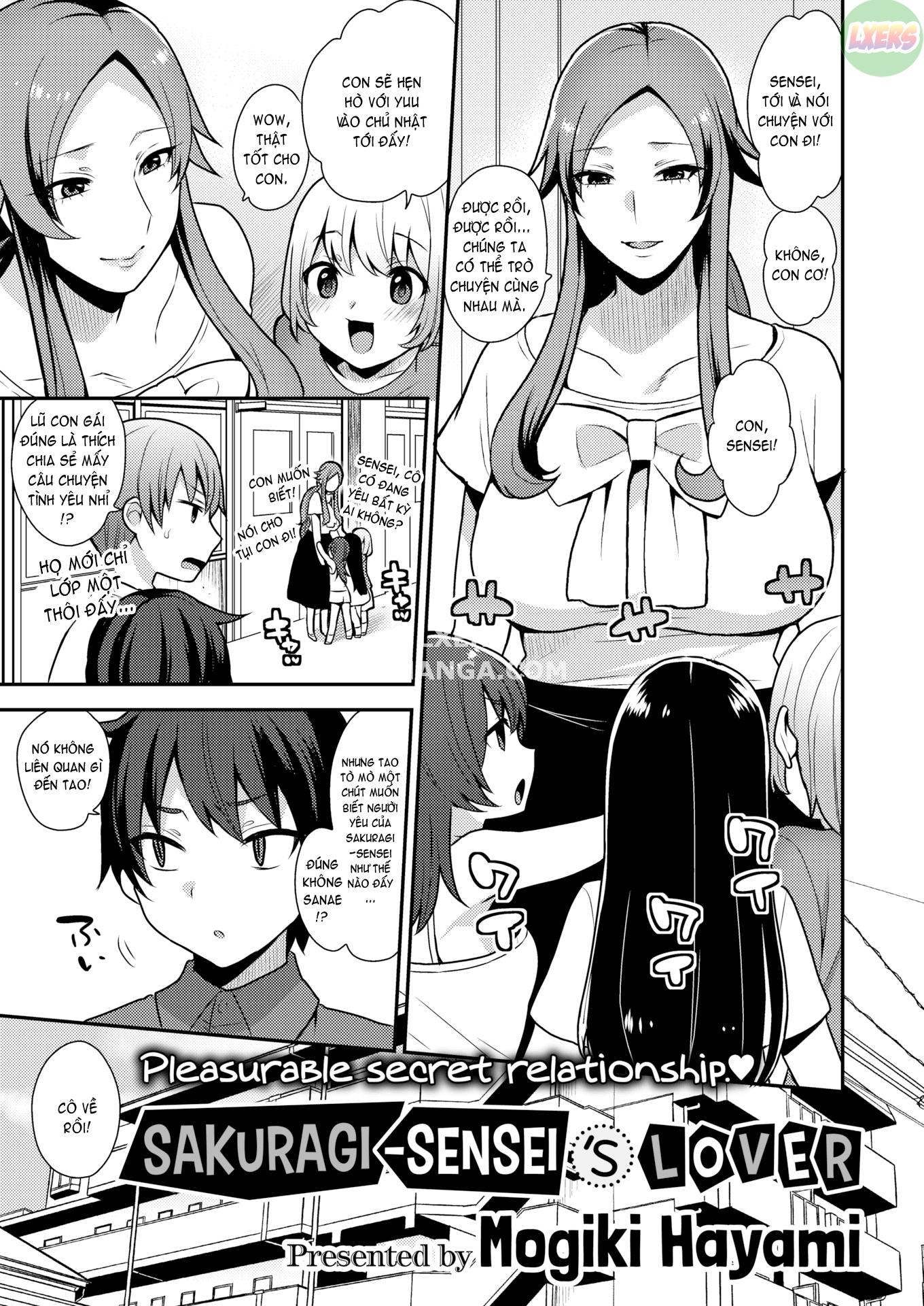Đọc truyện hentai Người yêu của cô giáo Sakuragi - Oneshot