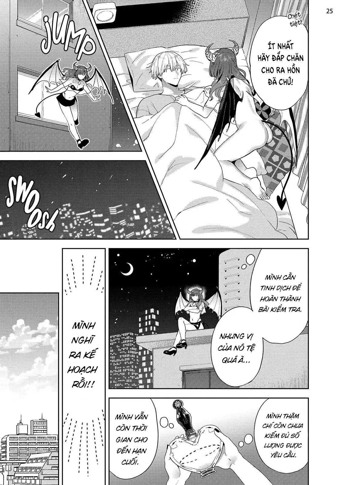 Đọc truyện hentai Nàng Succubus Đầy Tự Tin Nhưng Mục Tiêu Của Cô Ấy Lại Bất Lực - Chap 1: Anh sẽ là mục tiêu trong bài kiểm tra của tôi