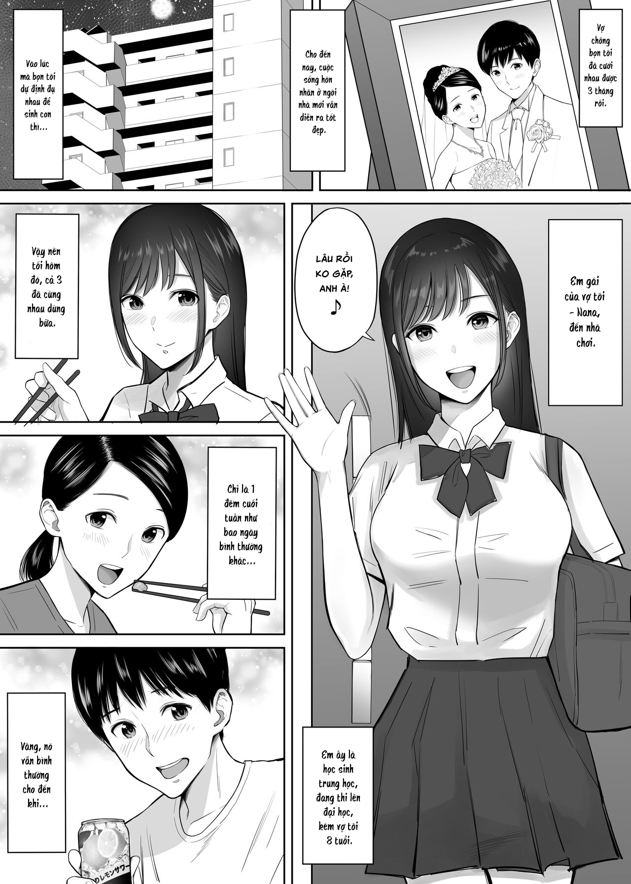 Đọc truyện hentai Tsuma no Tame ni Tameta Kozukuri Seishi o Gimai no JK Manko ni Nagashikondeshimatta Boku. - Oneshot.