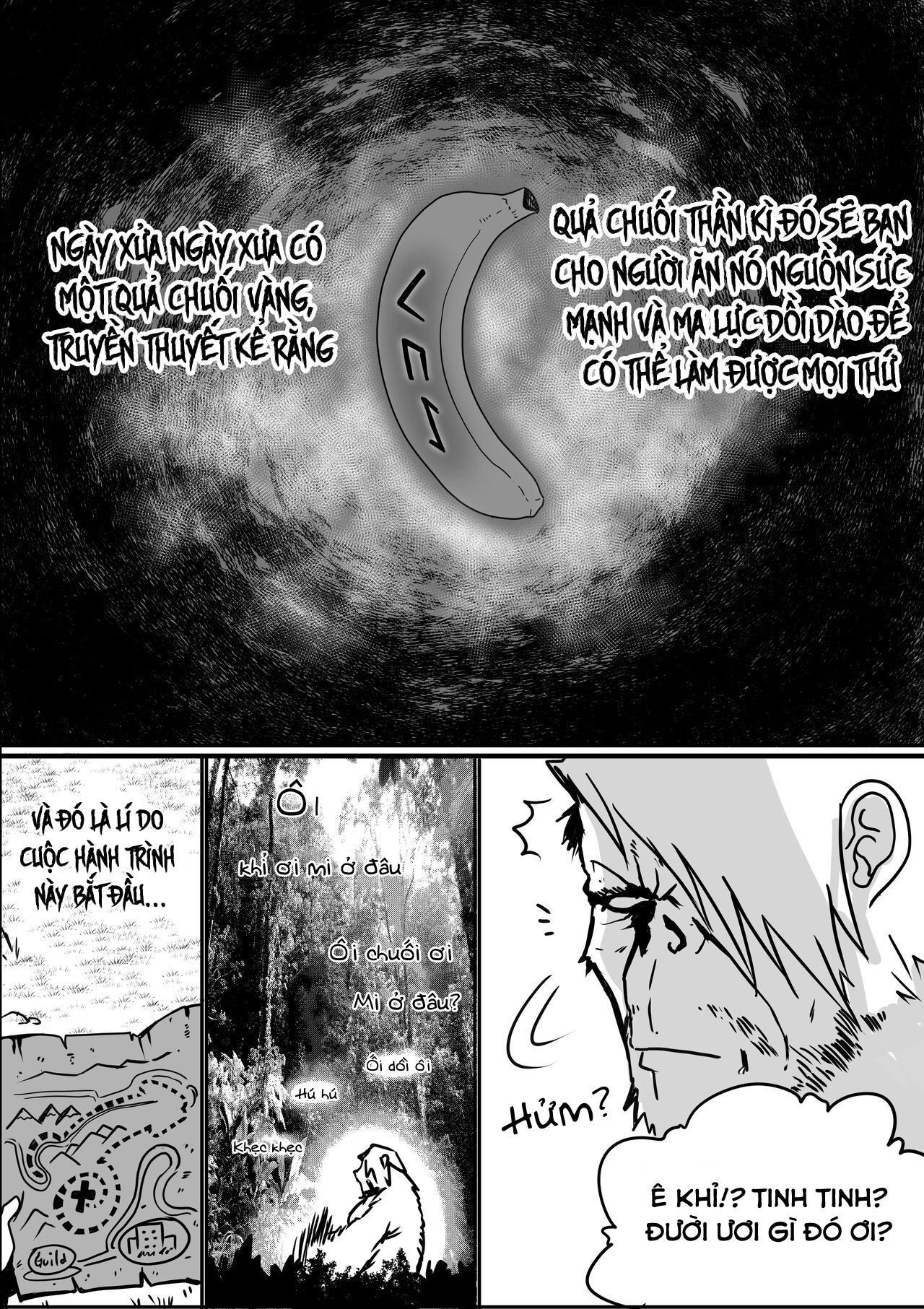 Đọc truyện hentai Phù thủy và quả chuối vàng! - Oneshot