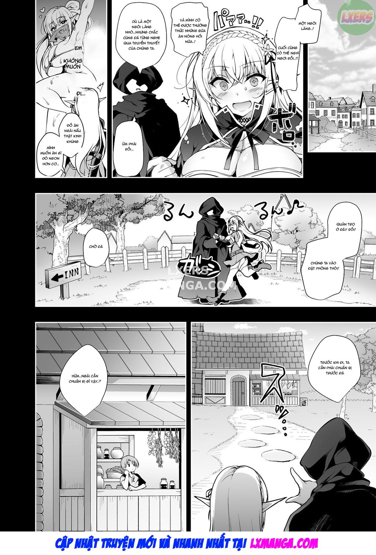 Đọc truyện hentai Elf ni Inmon o Tsukeru Hon Chap 2 LEVEL:2