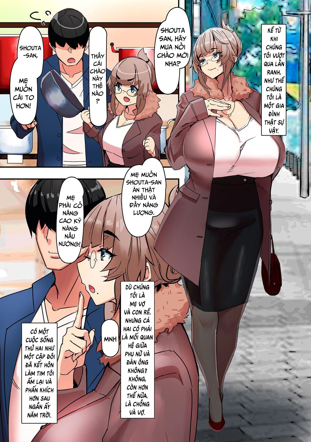 Đọc truyện hentai Mẹ vợ là người yêu tôi - Oneshot