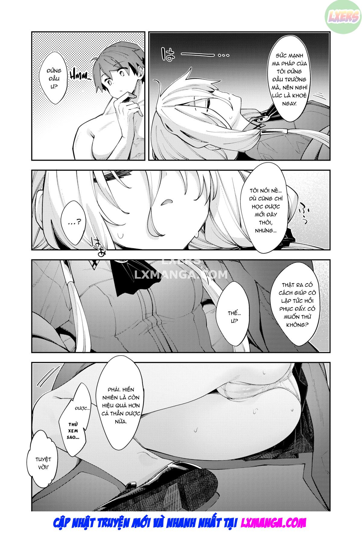 Đọc truyện hentai Kiếm may mắn ở dị giới - Chap 2 - [END]