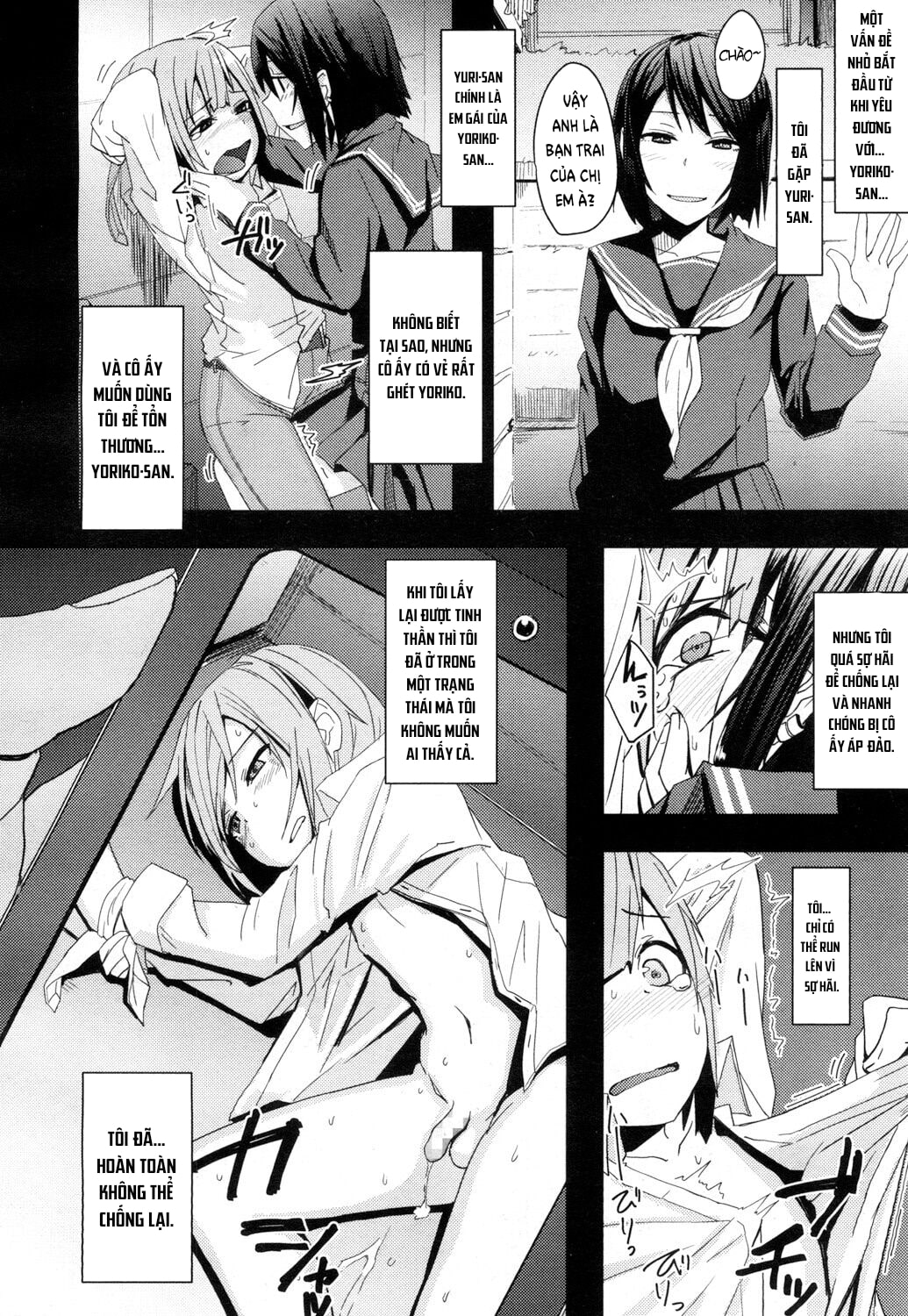 Đọc truyện hentai Boy bị chị gái của bạn gái lớn hơn đụ Oneshot