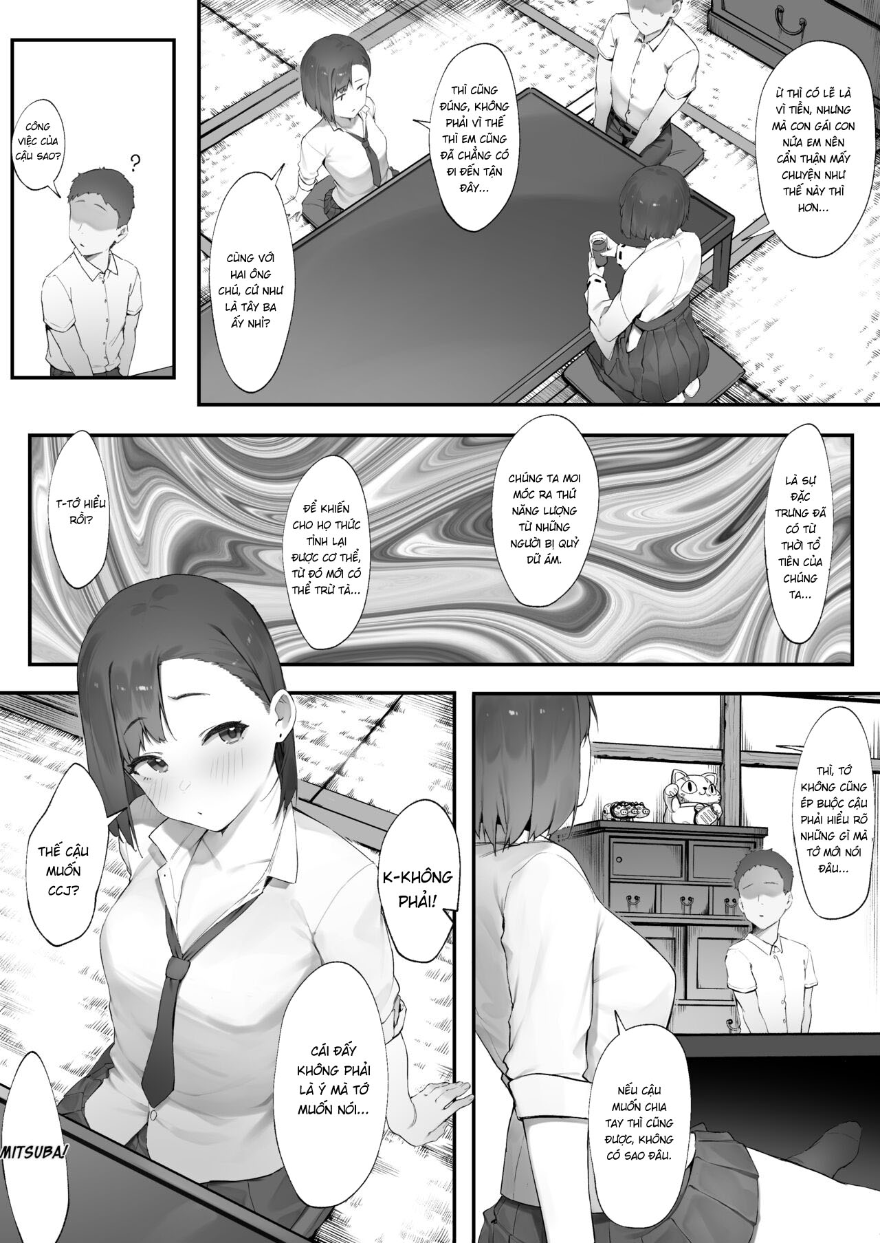 Đọc truyện hentai Kanojo no Oshigoto - Oneshot nứng