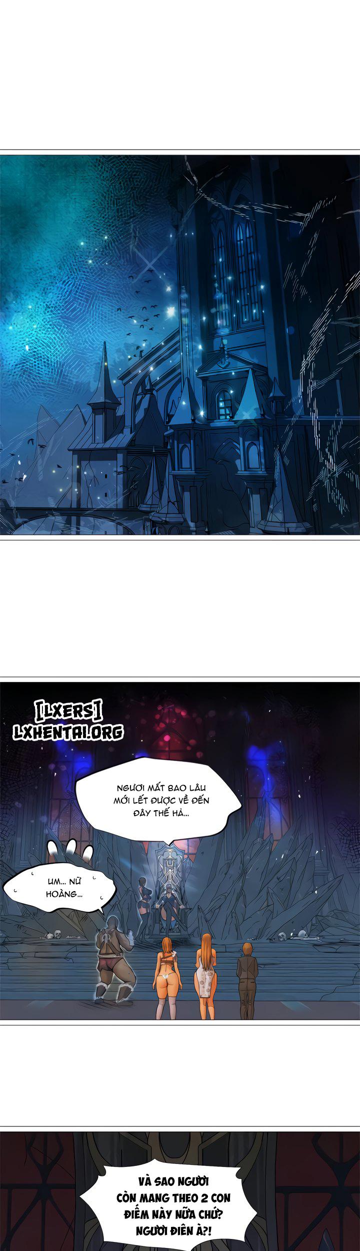 Đọc truyện hentai Nữ Hoàng Dark Elf Và Nô Lệ Orc Chap 31 END
