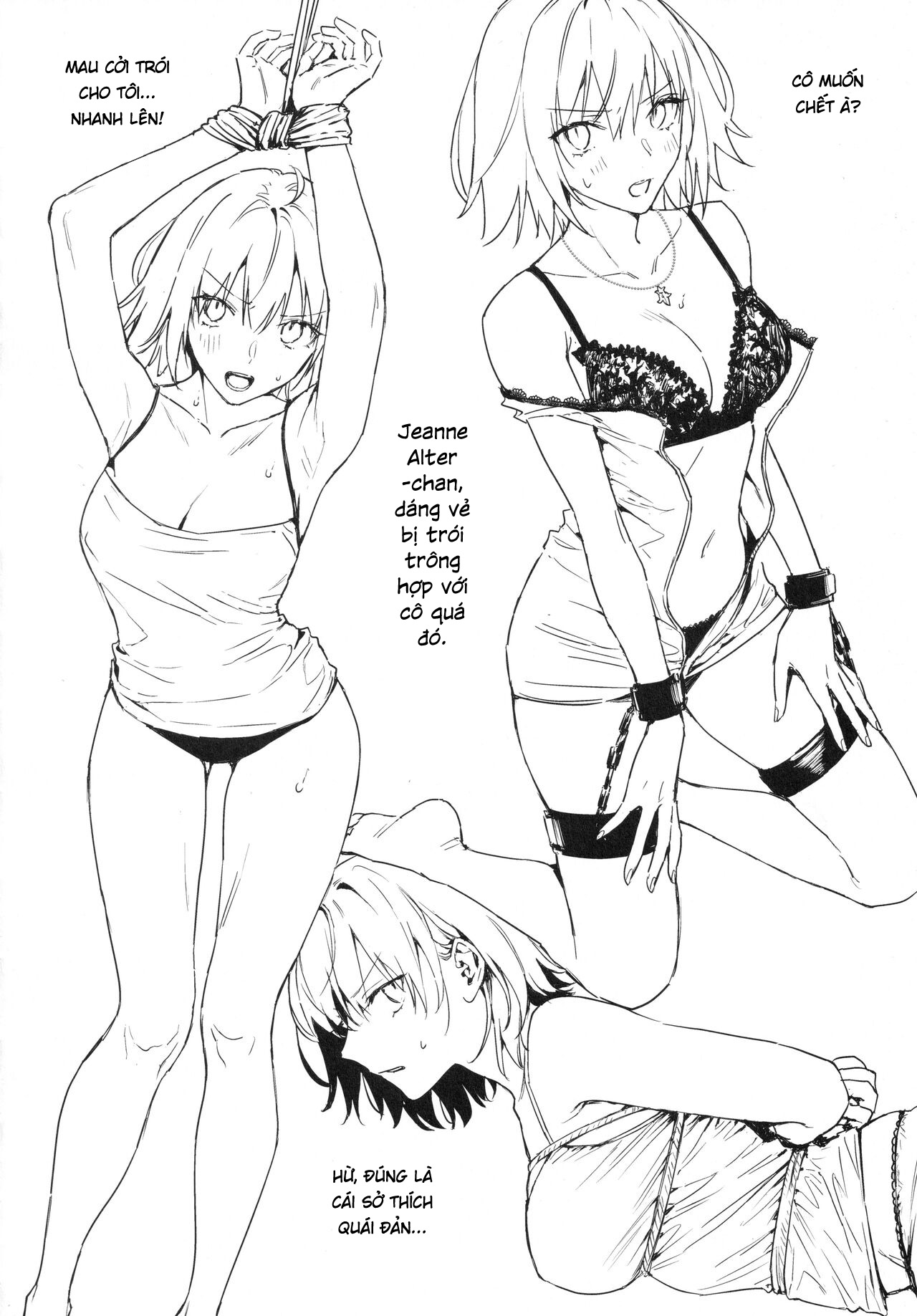 Đọc truyện hentai AlJean Situation (Fate/Grand Order) - Chap 1