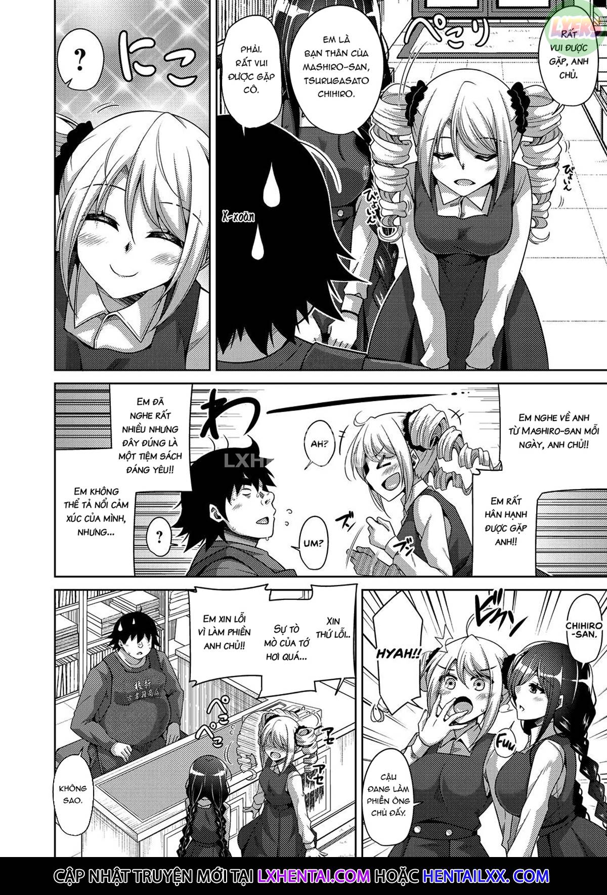 Đọc truyện hentai A Bitch Rose Shrouded In Books Chap 3