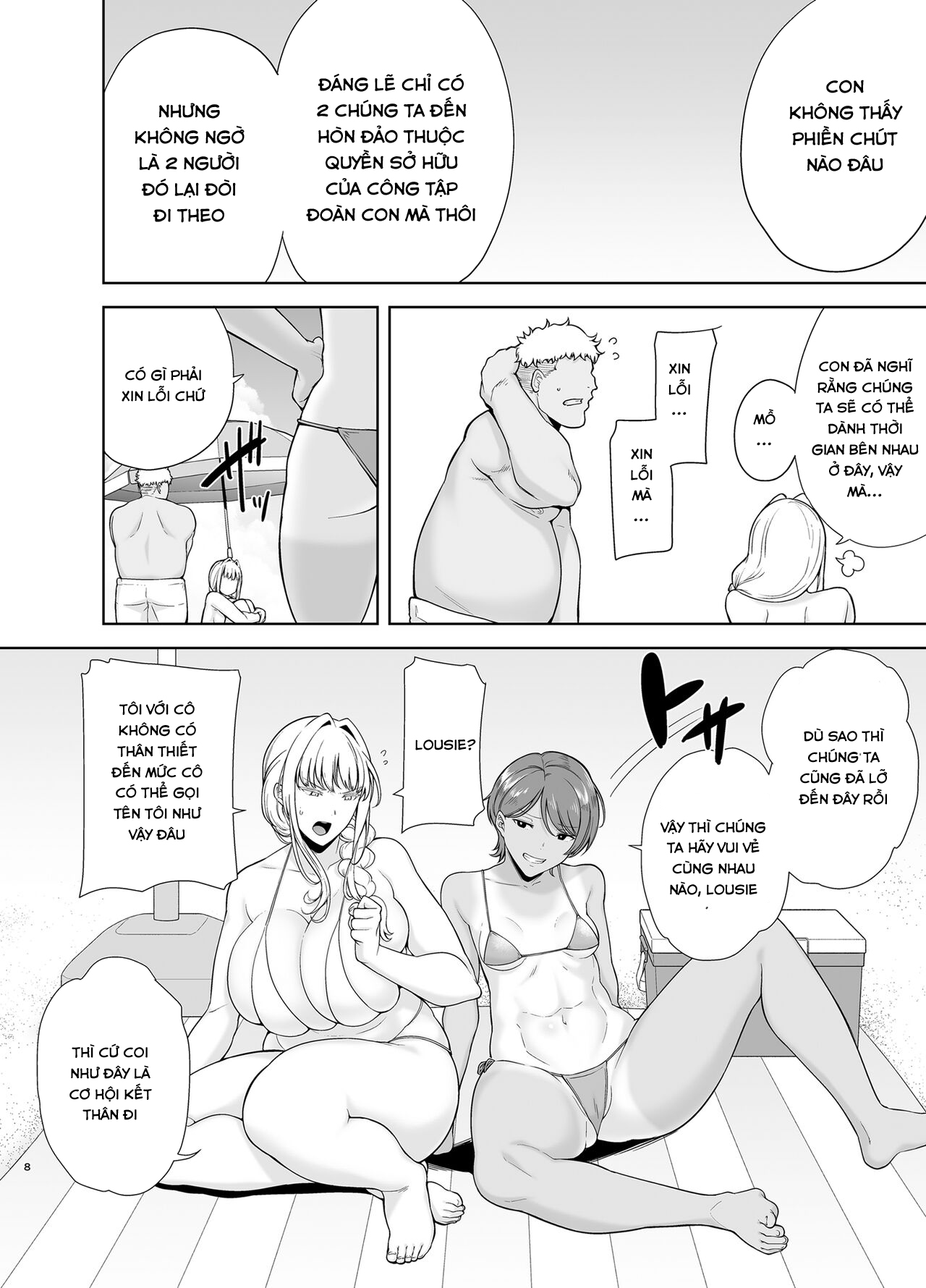 Đọc truyện hentai Seika Jogakuin Koutoubu Kounin Sao Oji-San - Chap 6