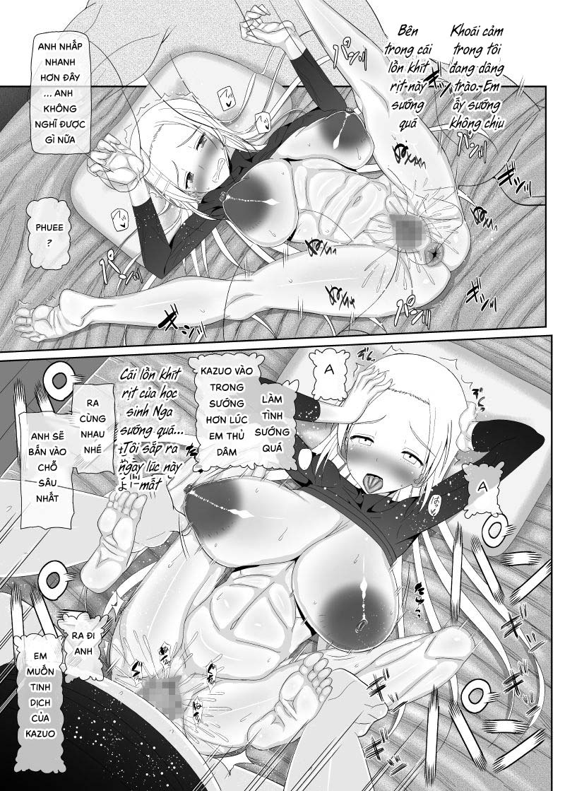Đọc truyện hentai Loli Kyonyuu ni Yoroshiku Sou - Chap 8 + 9 - End.