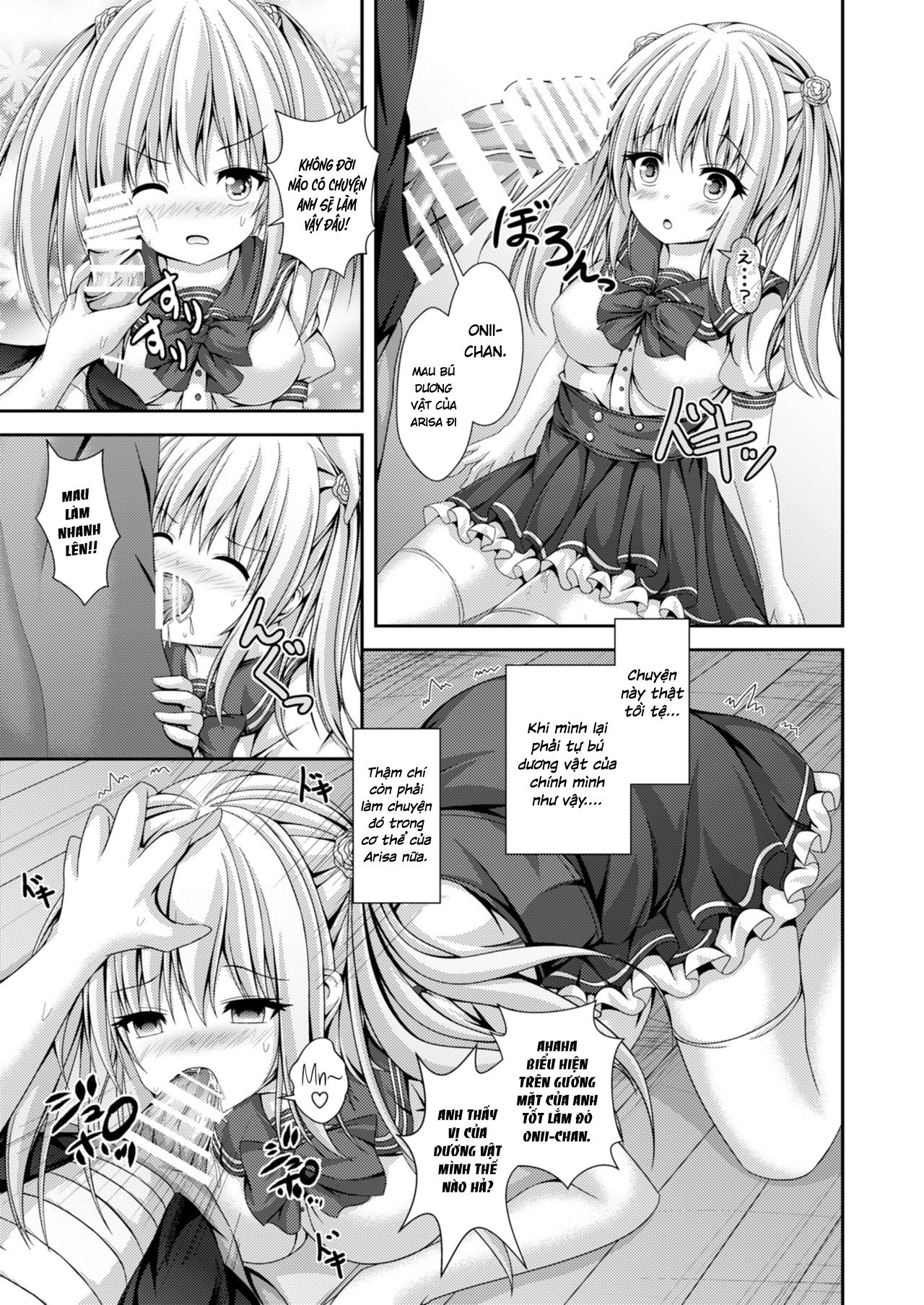 Đọc truyện hentai Hoán đổi cơ thể với cô em gái dâm đãng: Kể từ hôm nay tôi đã trở thành nô lệ của dương vật - Oneshot