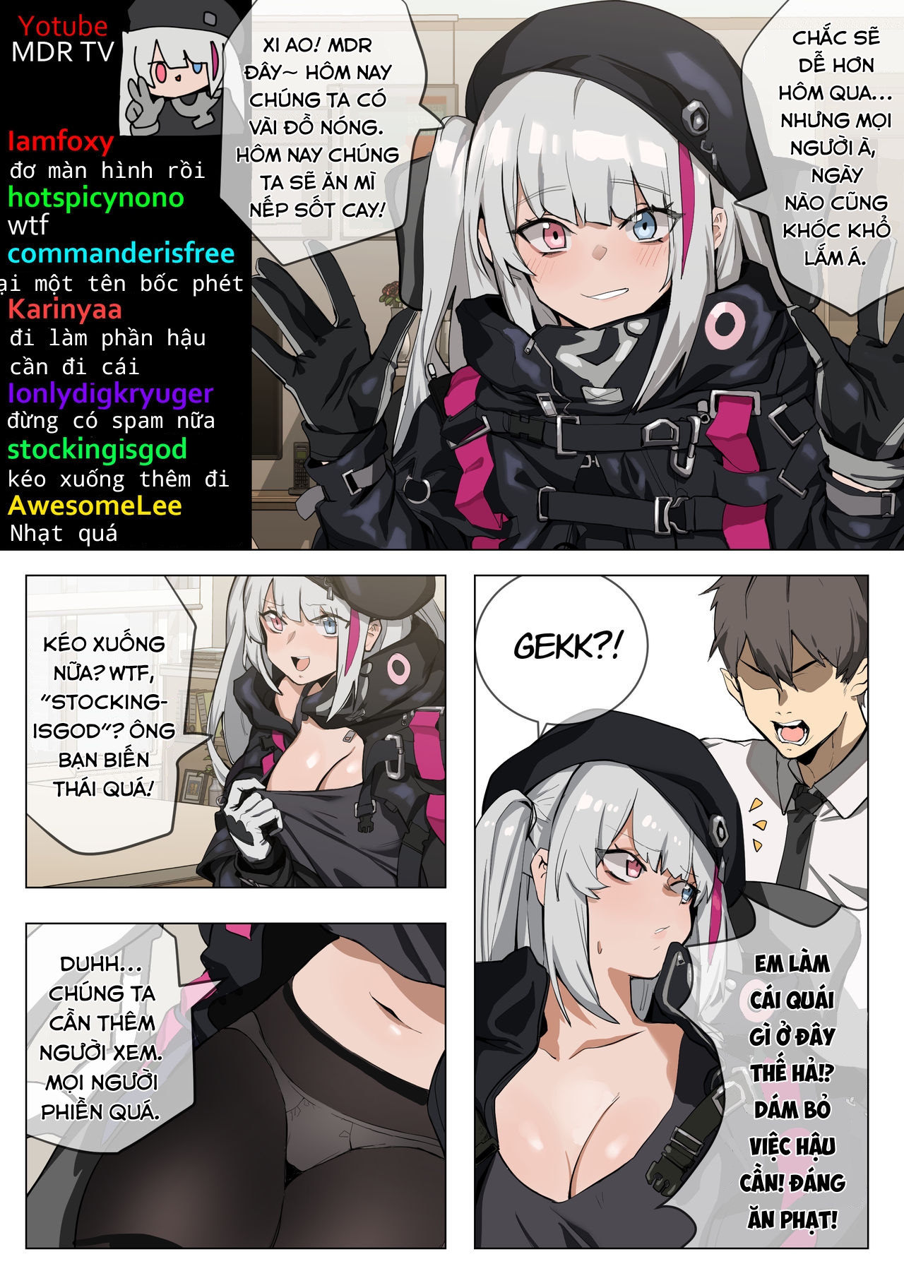 Đọc truyện hentai Hobby (Girls' Frontline) - Oneshot