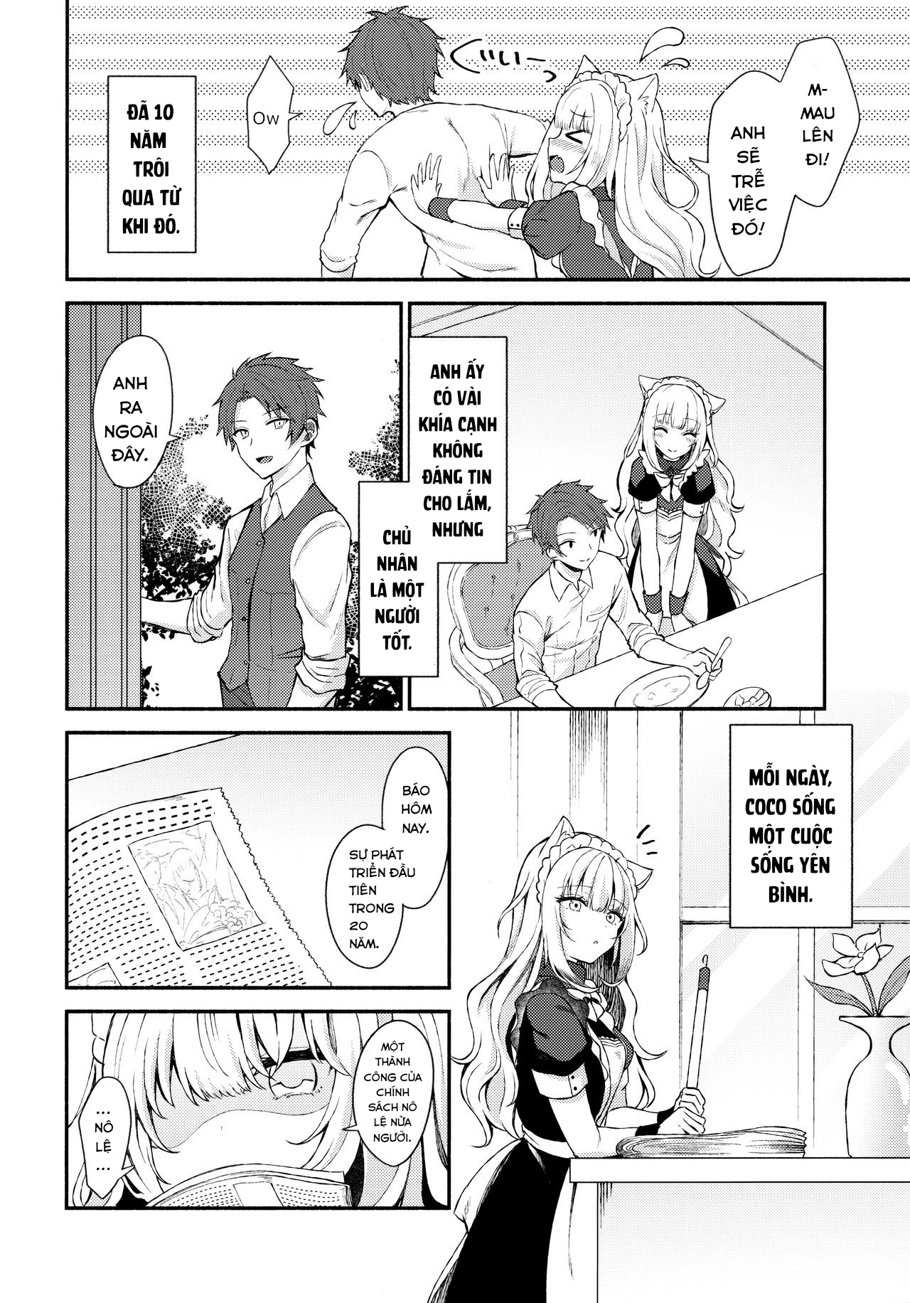 Đọc truyện hentai Nàng mèo hầu gái. - Oneshot