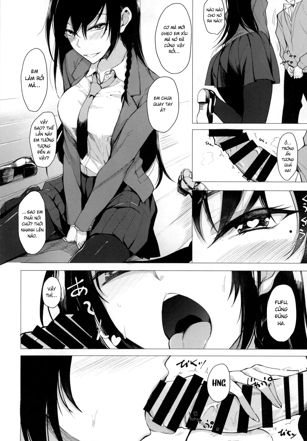 Đọc truyện hentai Cuốn truyện kể về việc tôi bị phục kích bởi một chị gái lạ mặt lớp trên - Chap 2