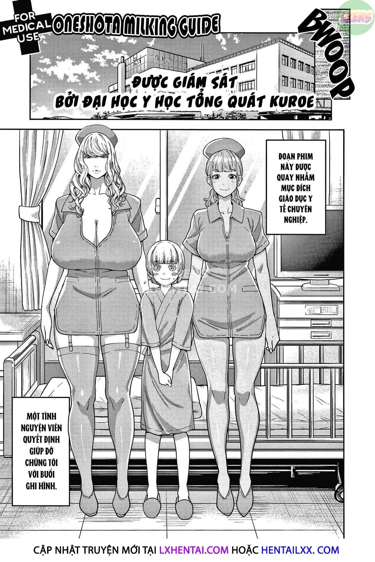 Đọc truyện hentai OneShota Ward 24 Hour Care Harem Hospitalization Life Chap 7