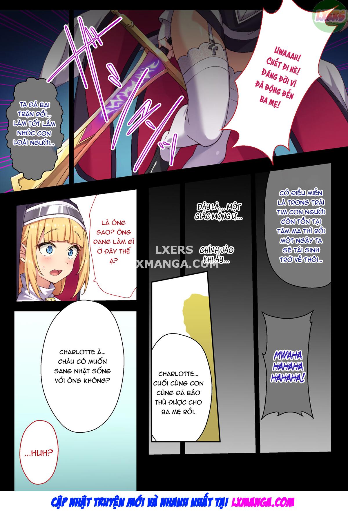 Đọc truyện hentai Nữ tu trừ tà Charlotte - Oneshot