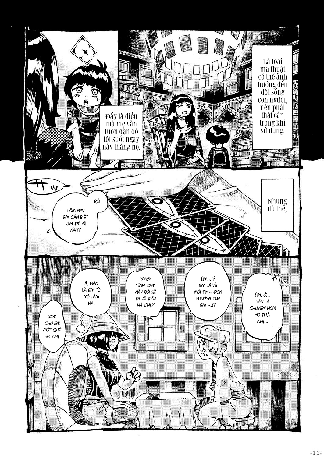 Đọc truyện hentai Chuyện tình cô phù thủy - Chap 1