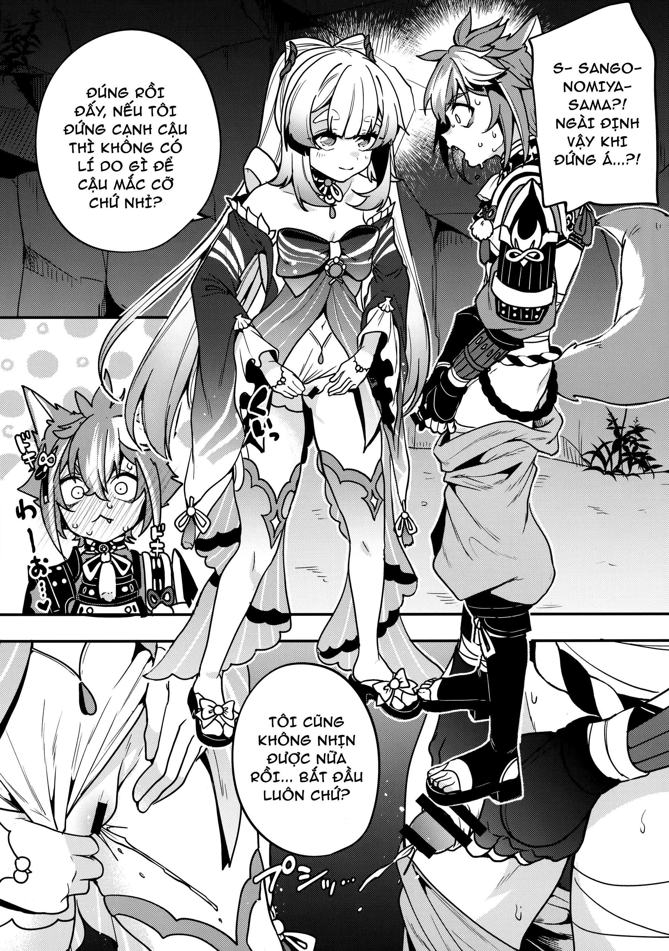 Đọc truyện hentai Ngài Sagonomiya! - Đi đái cũng phải rủ đồng bọn...