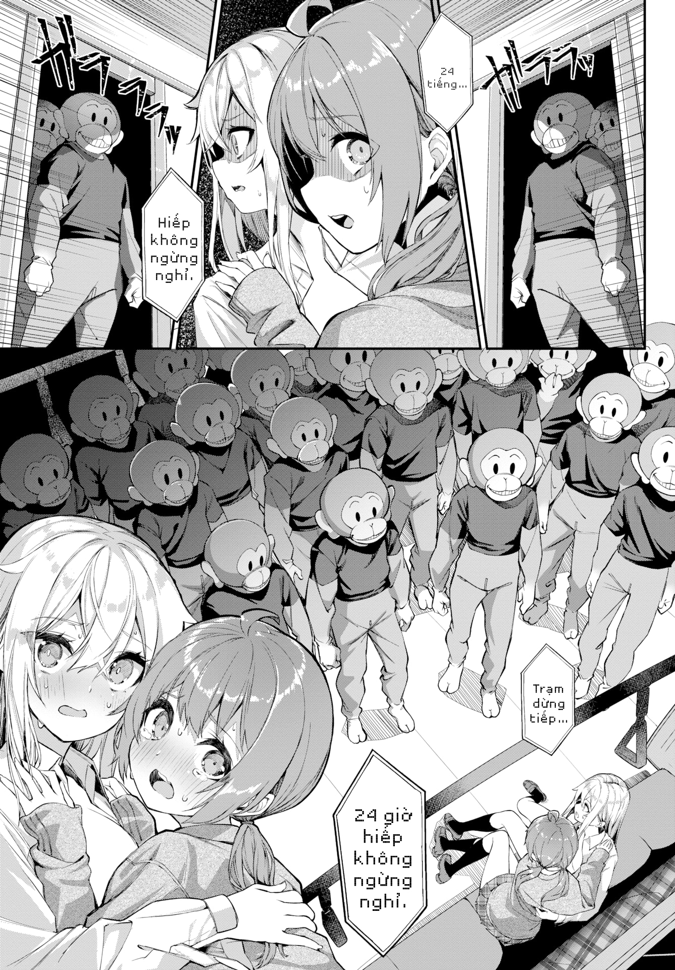 Đọc truyện hentai Ác Mộng Cõi Khỉ - Oneshot