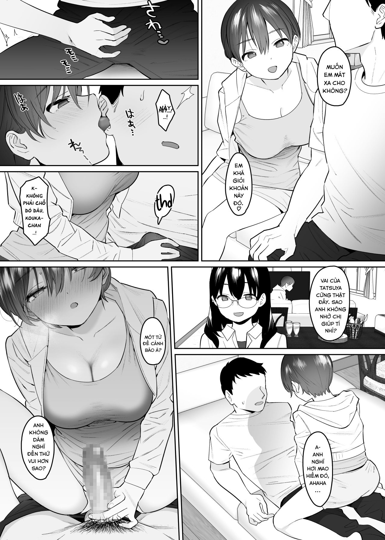 Đọc truyện hentai Qua nhà vợ báo tin kết hôn, tôi địt luôn em vợ! - Phần 2