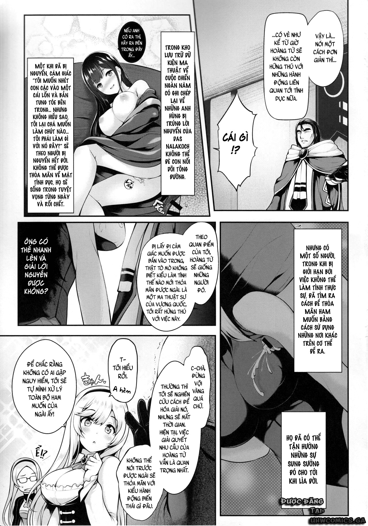 Đọc truyện hentai Motto Zuru no desu... Ouji - Oneshot