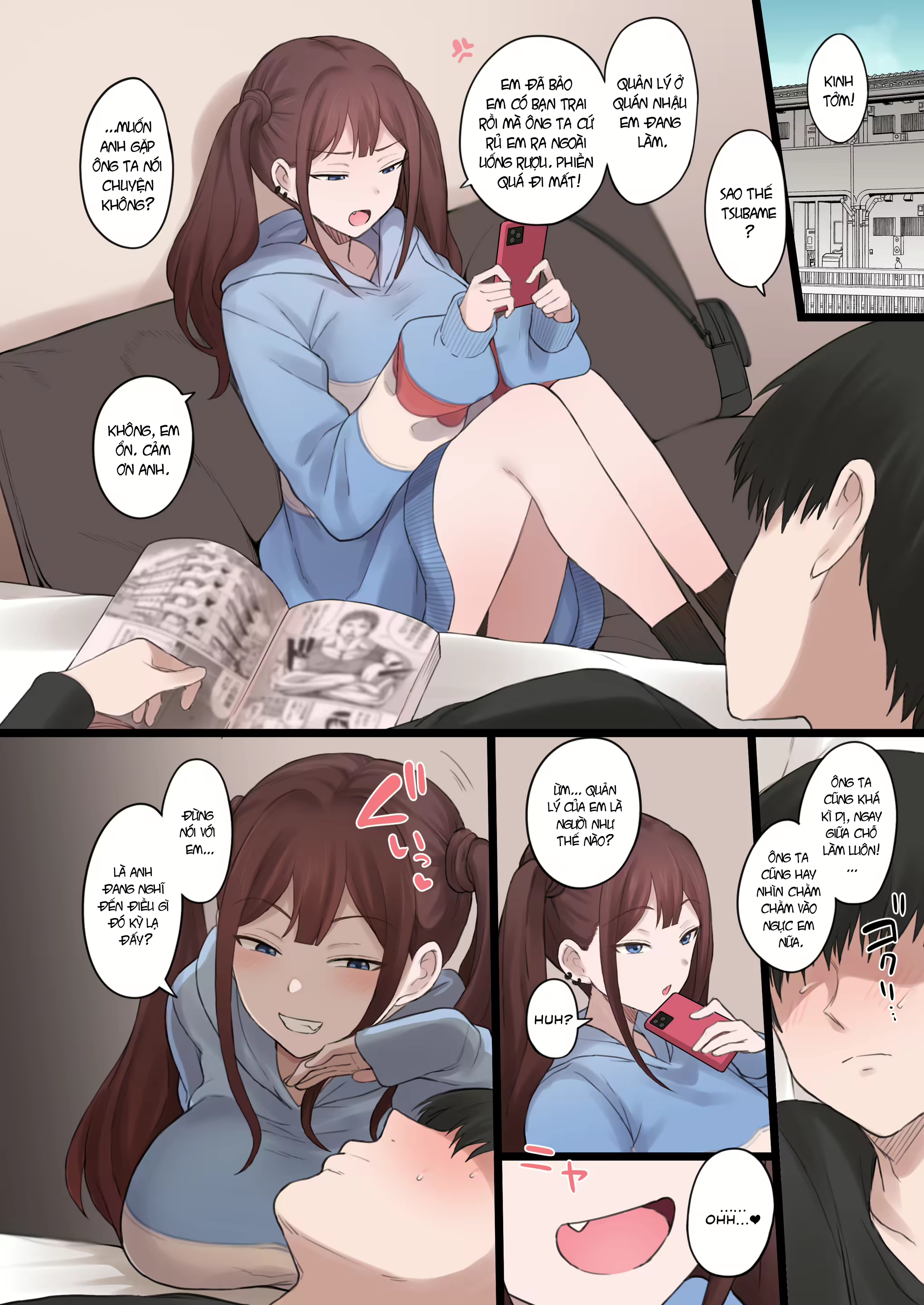 Đọc truyện hentai Cô gái tóc hai bím và thằng da đen bư cụ - Chap 2