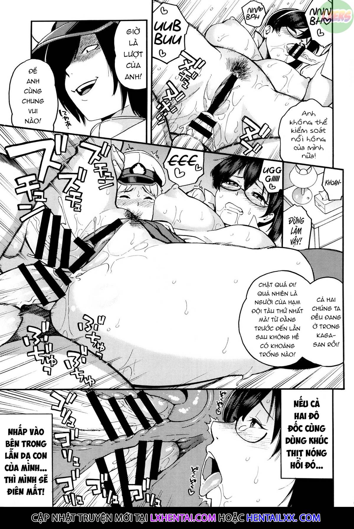 Đọc truyện hentai Xin hãy dạy chúng tôi! Bài học DP đầu tiên - Oneshot