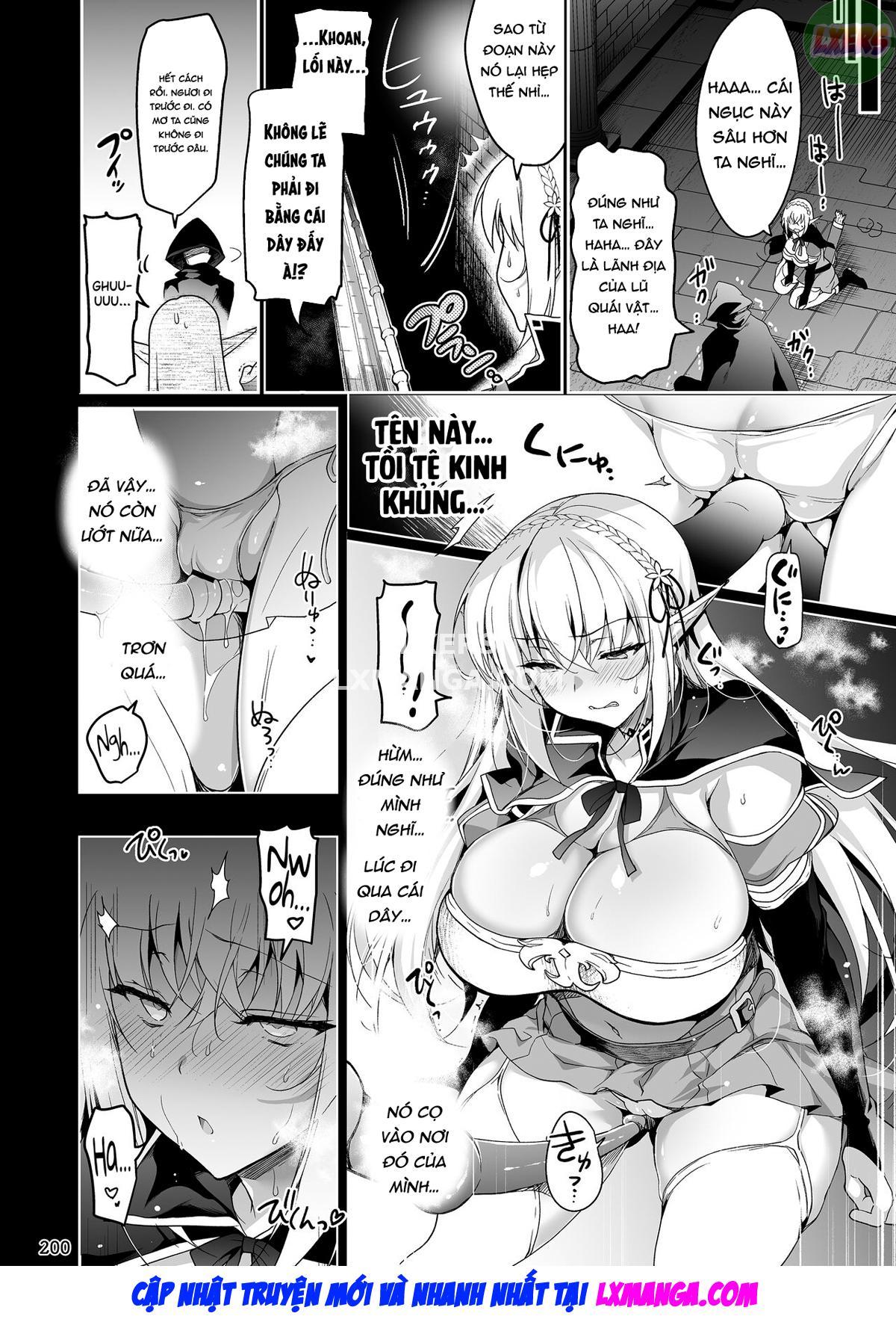 Đọc truyện hentai Elf ni Inmon o Tsukeru Hon Chap 4 LEVEL:1~4
