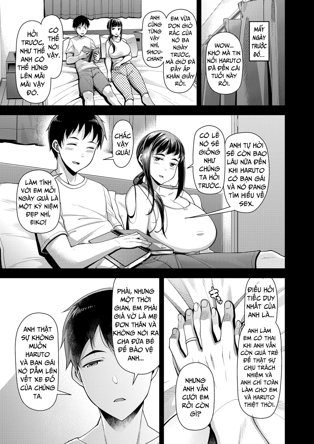 Đọc truyện hentai Con trai tới tuổi dậy thì! Chap 1