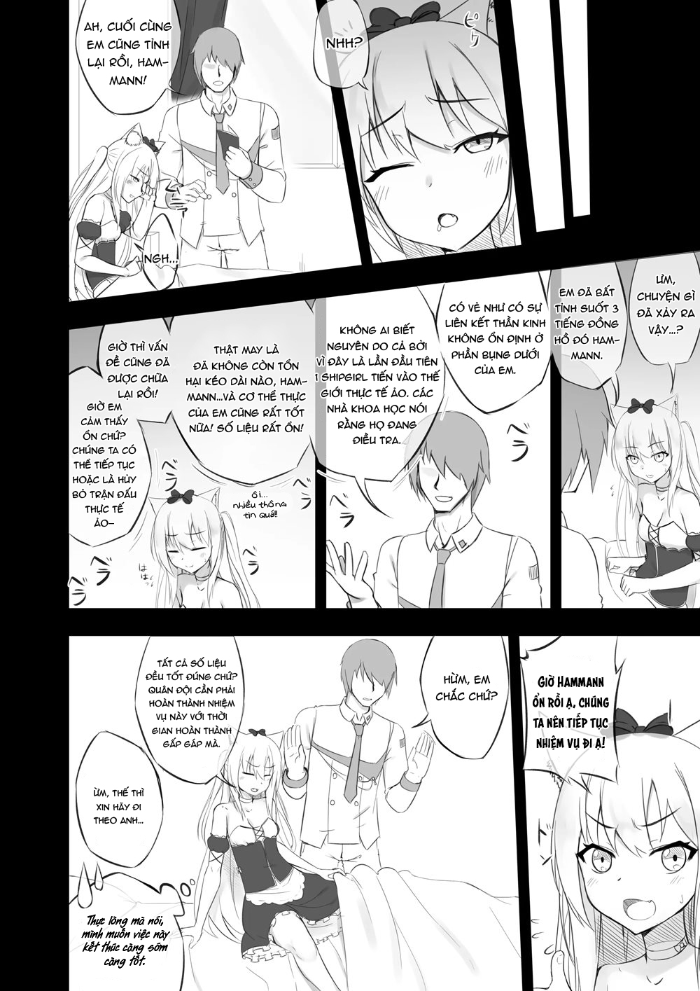 Đọc truyện hentai Nhiệm vụ cuối cùng của Hammann - Oneshot