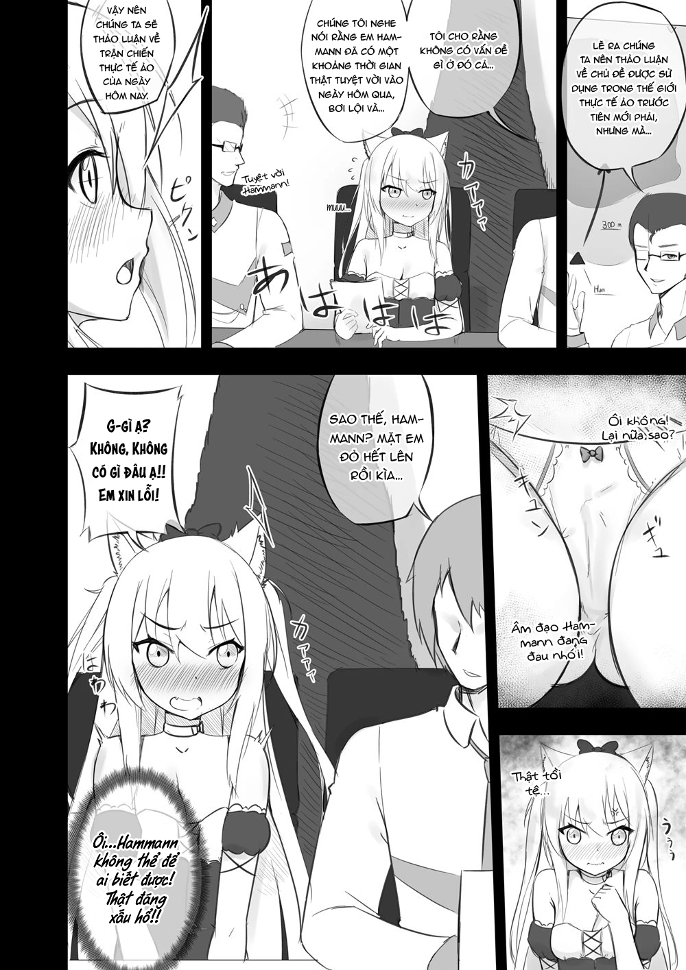 Đọc truyện hentai Nhiệm vụ cuối cùng của Hammann - Oneshot