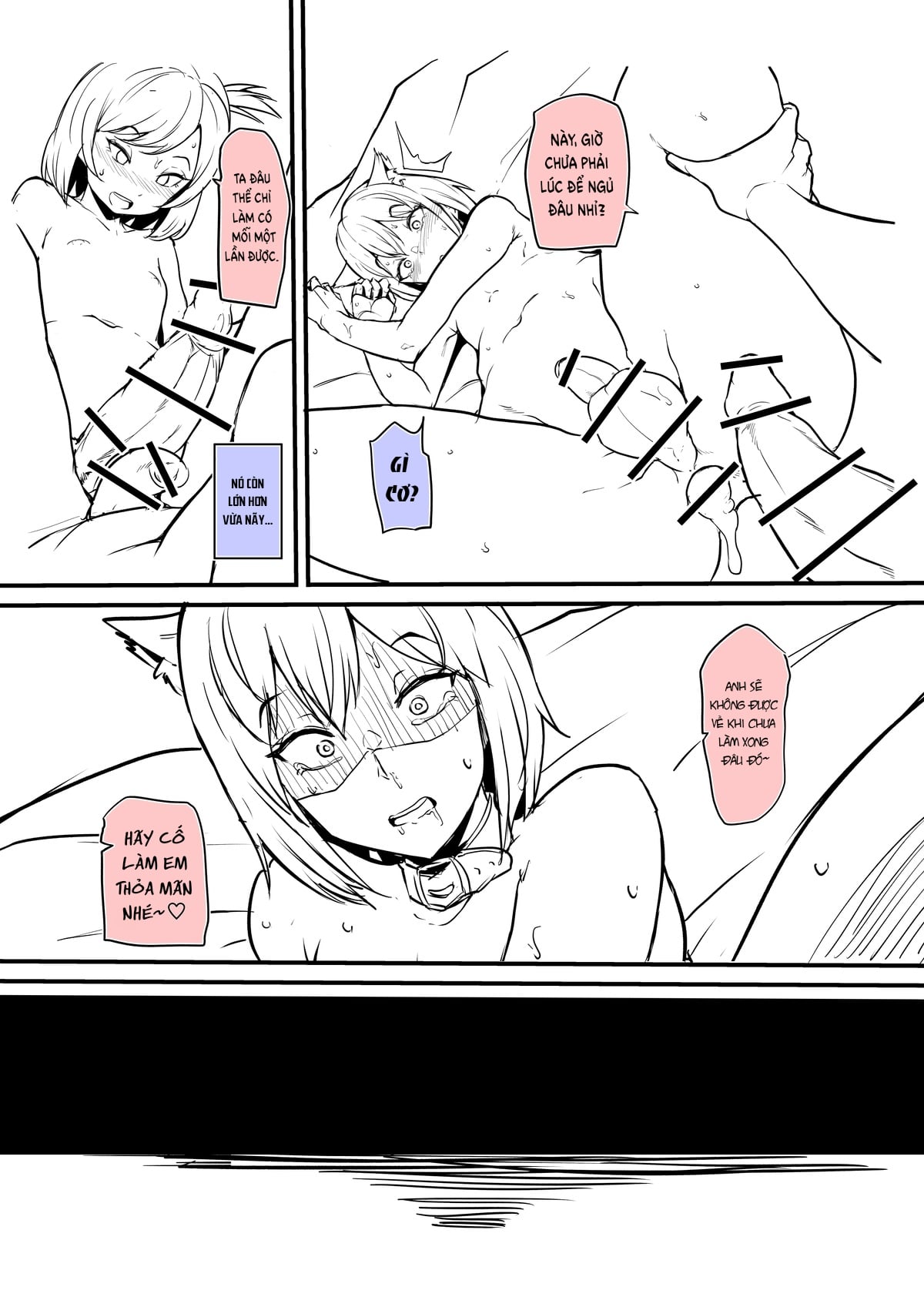 Đọc truyện hentai Cậu bé được em gái của bạn huấn luyện - Oneshot