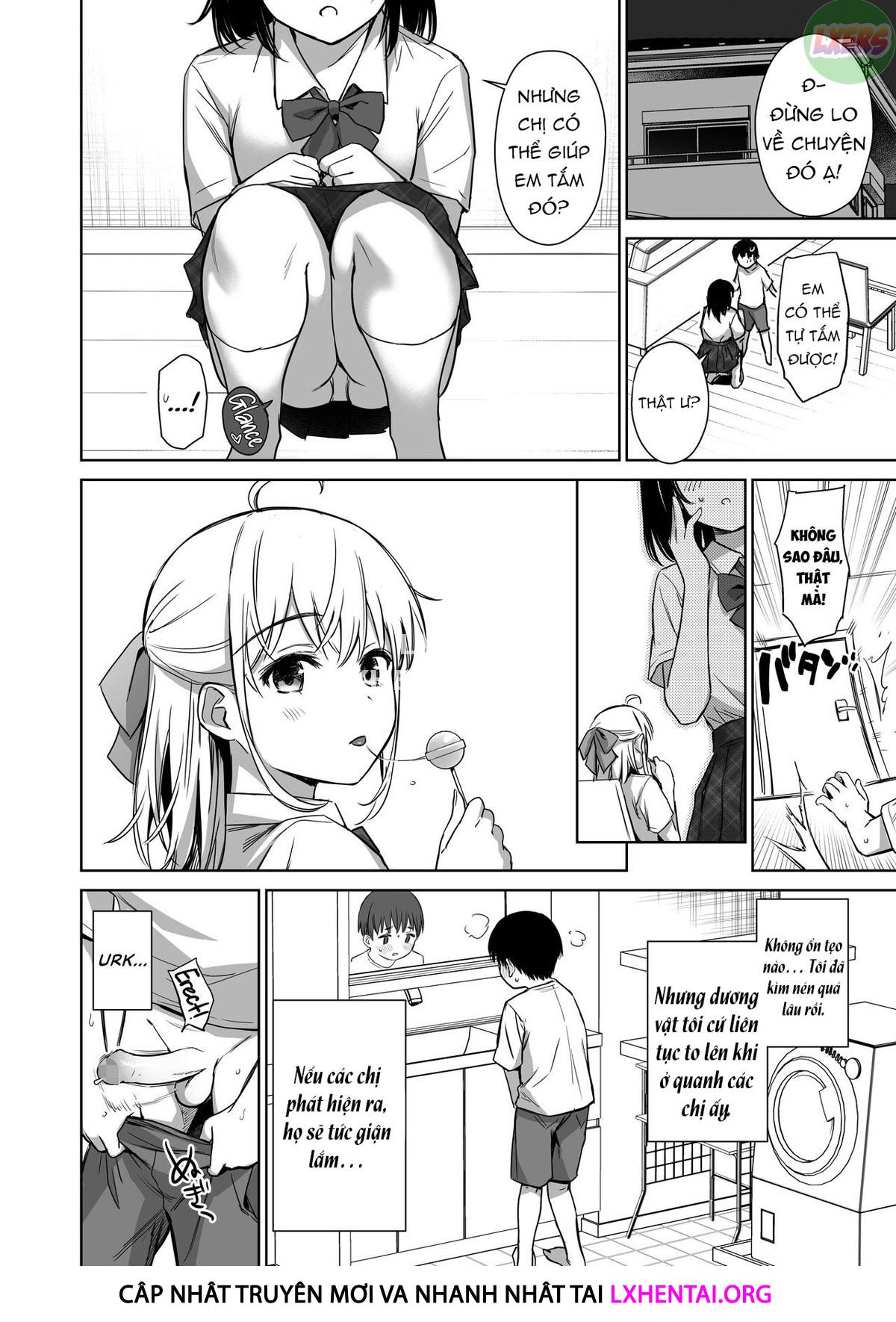 Đọc truyện hentai Naisho No Hajimete ~Suunenburi Ni Atta Shinseki No Bijin JK Shimai Ni Ecchi No Tehodoki Sarechaimasu~ - Oneshot