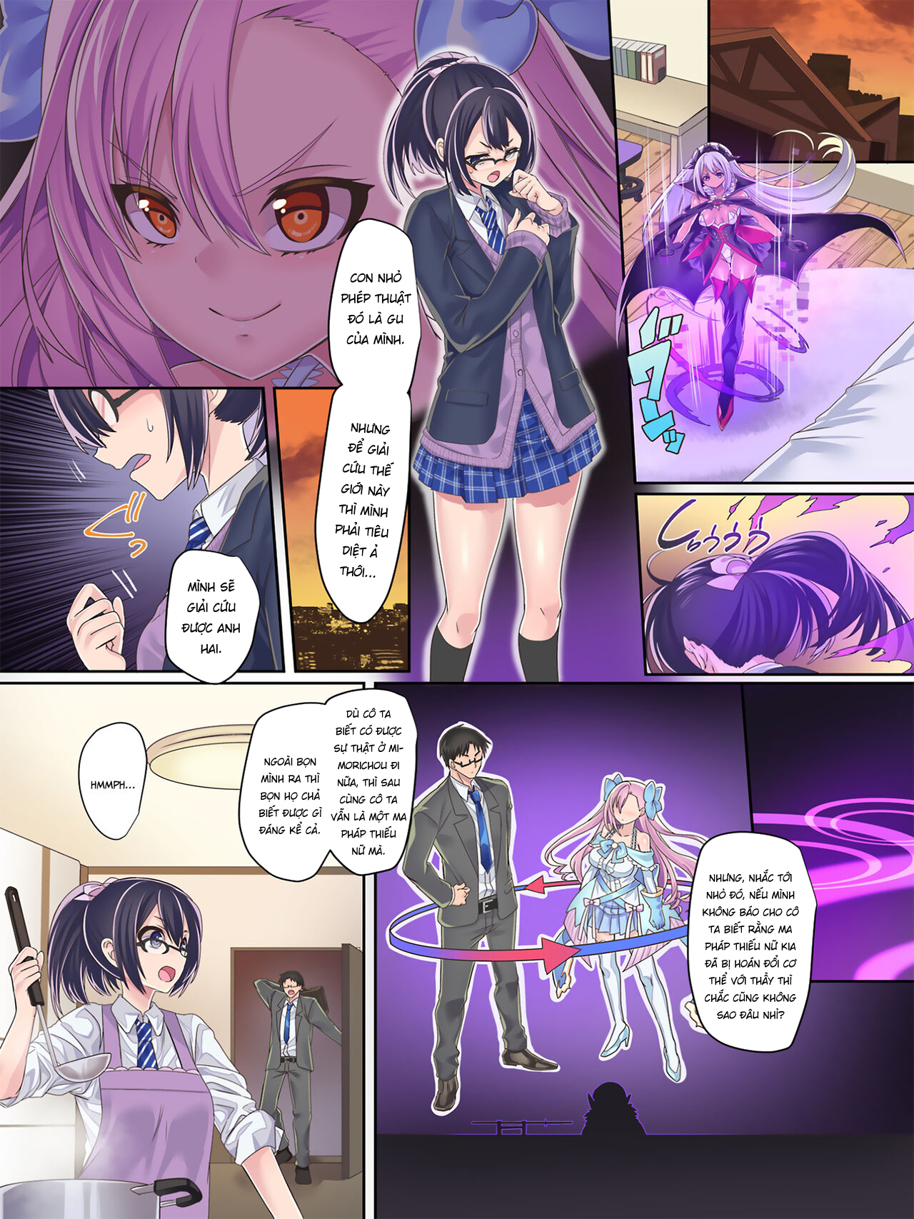 Đọc truyện hentai Ma pháp thiếu nữ★ Biến đổi！2 - Oneshot