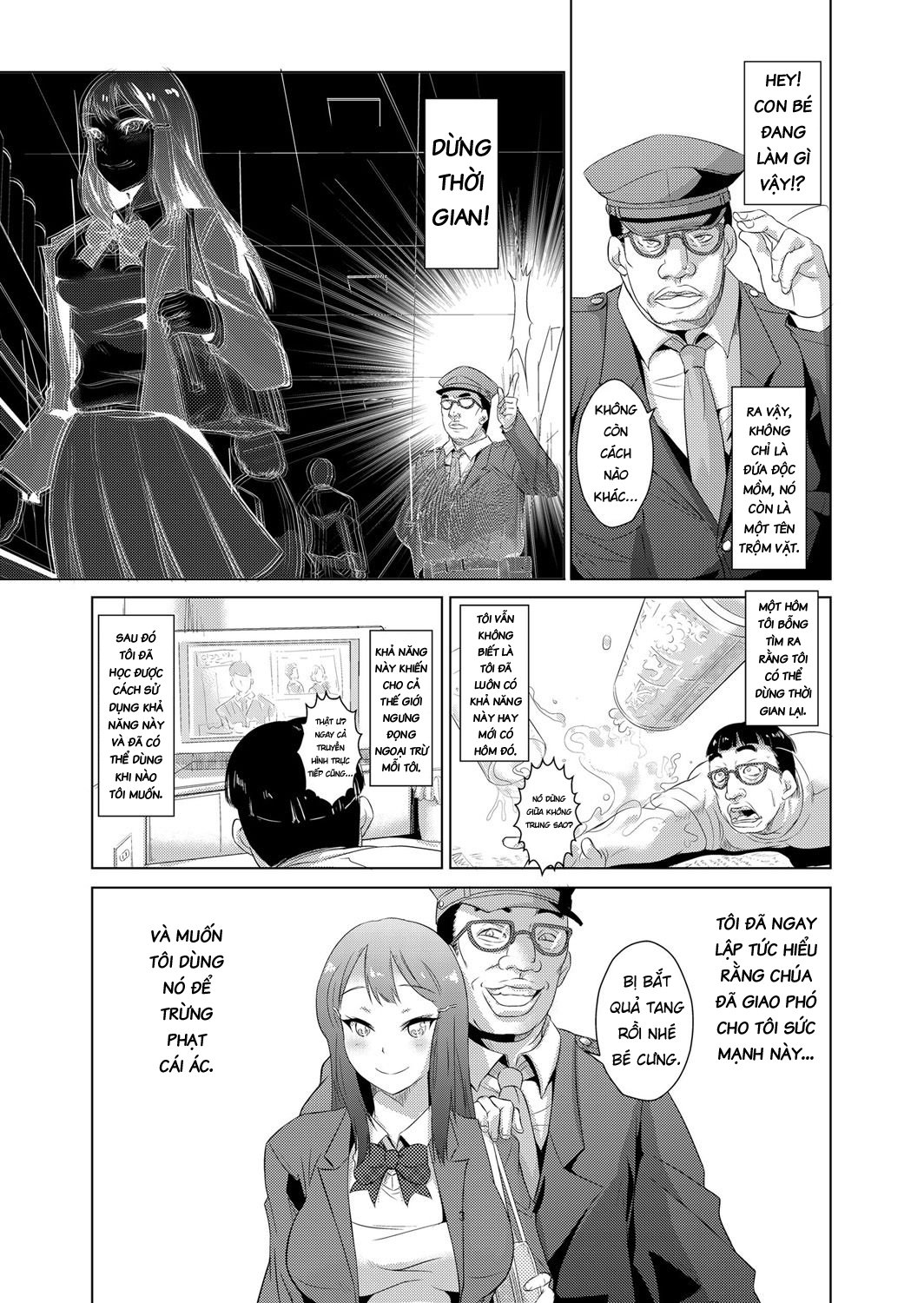 Đọc truyện hentai Ngưng đọng thời gian thay trời hành đạo!!! - Chap 1 - Tiêu diệt kẻ trộm trong khu mua sắm