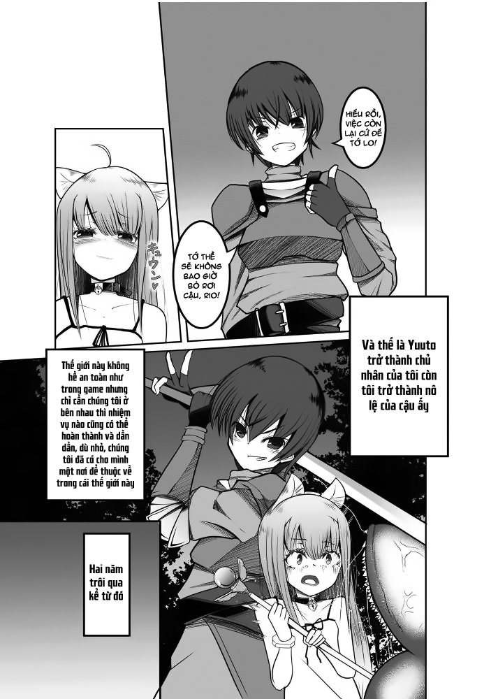 Đọc truyện hentai Câu chuyện về đôi bạn bị hút vào thế giới game và cách mà họ đến với nhau! - Oneshot