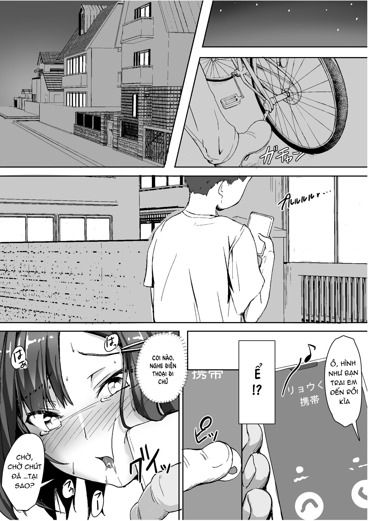 Đọc truyện hentai Namaiki na ♀ o Oji-san ga Wakaraseta Hi - Oneshot